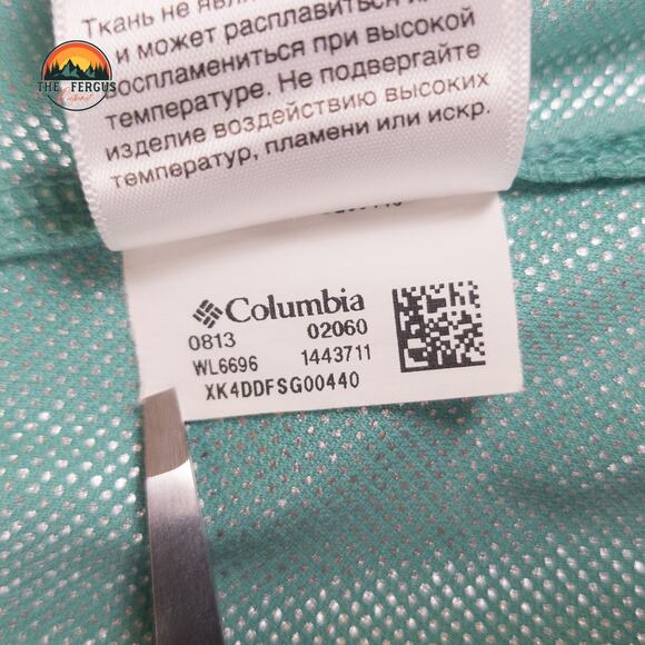 Columbia Switchback III Jacket Waterproof Hooded Teal/Terquoise Women's Size M - Picture 16 of 16